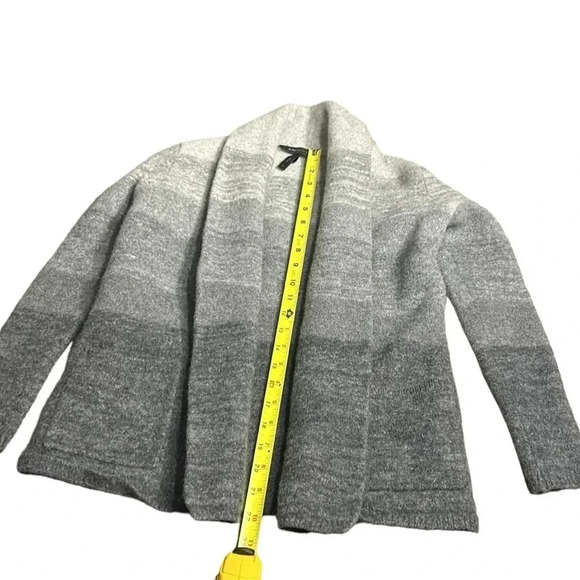 BCBG MAXAzria  cashmere wool blend open front cardigan, chunky, - Picture 7 of 15